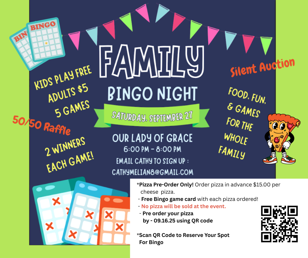 OLG FAMILY FRIENDLY BINGO NIGHT POST 07.31.25