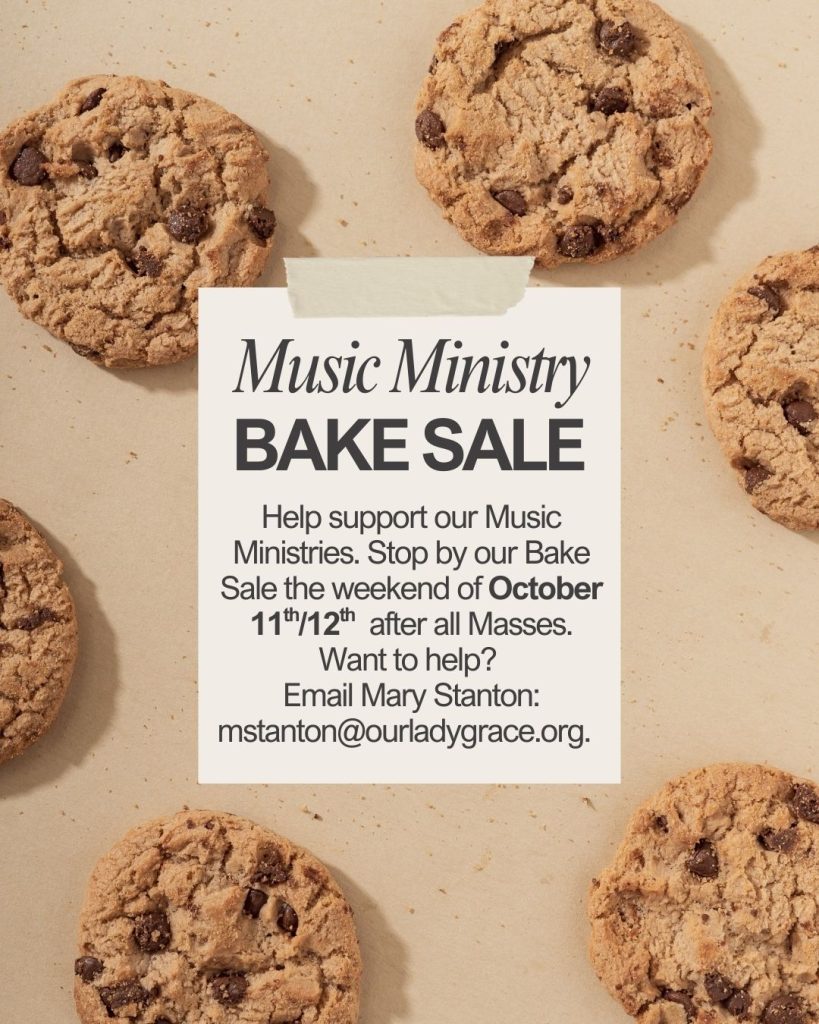 Fall Bake Sale- Music Ministry